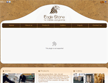 Tablet Screenshot of eaglestone-eg.com